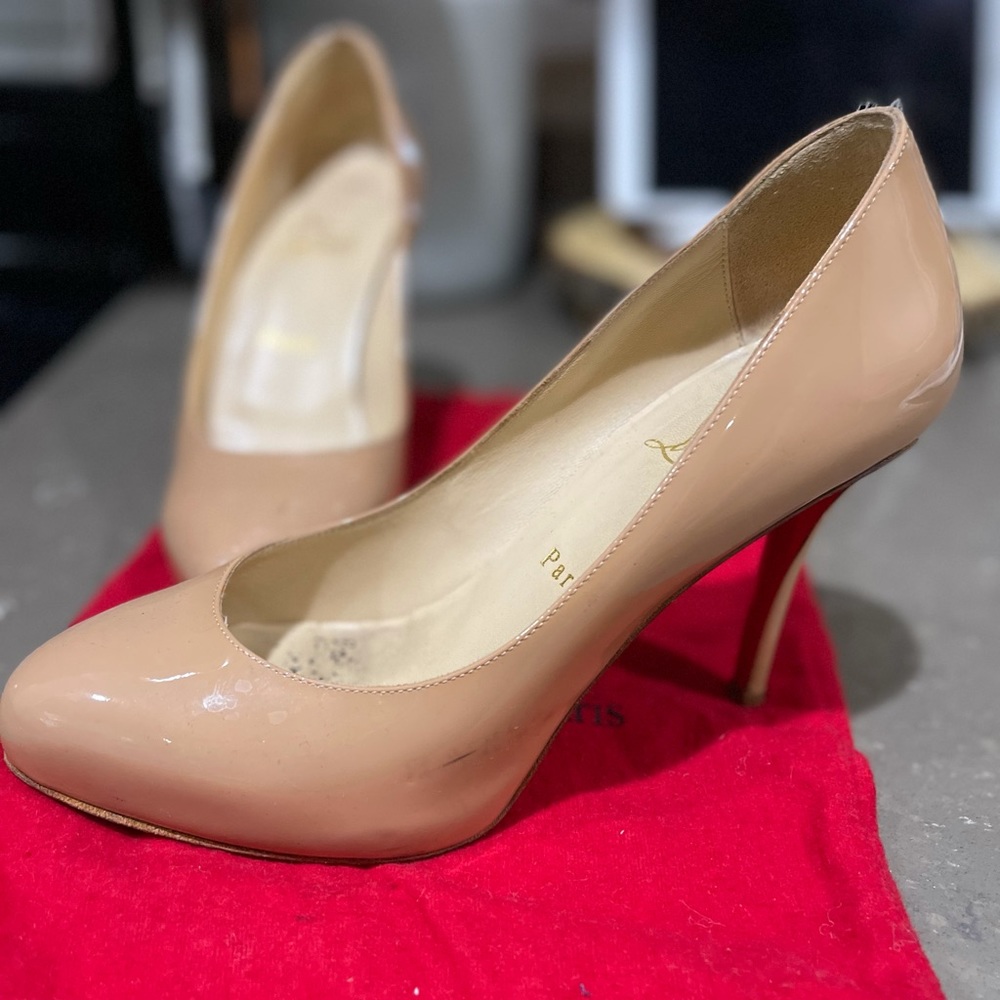 Christian Louboutin Nude Pumps 85mm